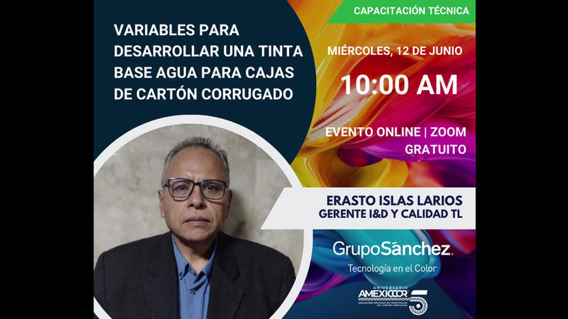 Variables para desarrollar una tinta base agua para cajas de carton corrugado